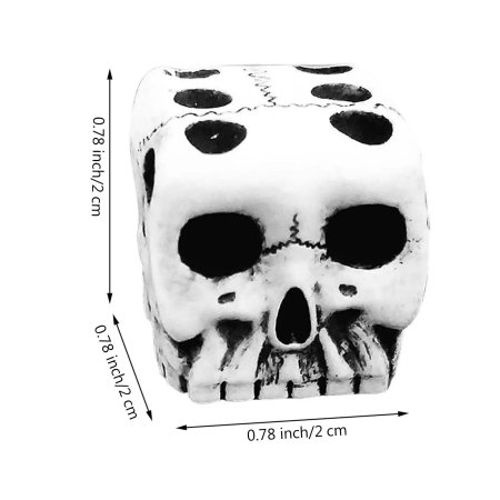 Кубики с черепами