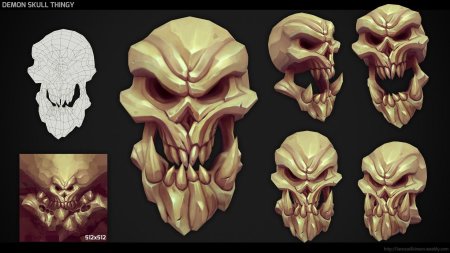 Череп концепт