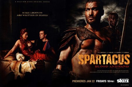 Спартак кровь и песок постер