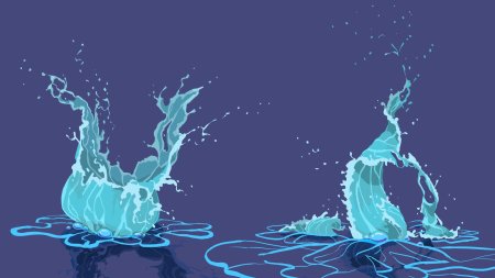 Water splash
