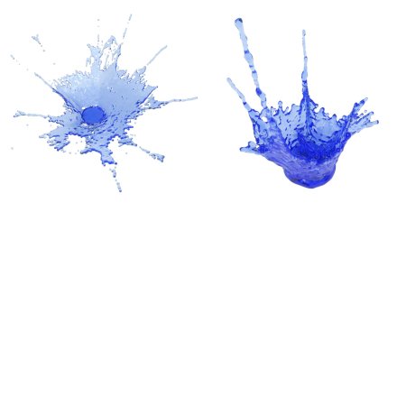 Брызги вода