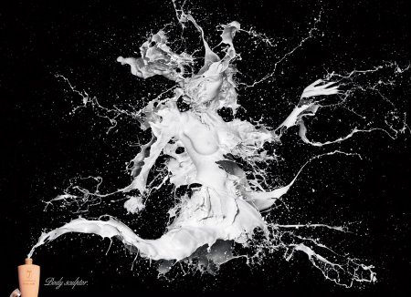 Молоко брызги