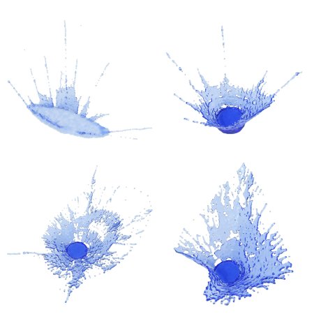 Синяя клякса