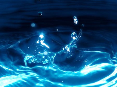 Вода брызги