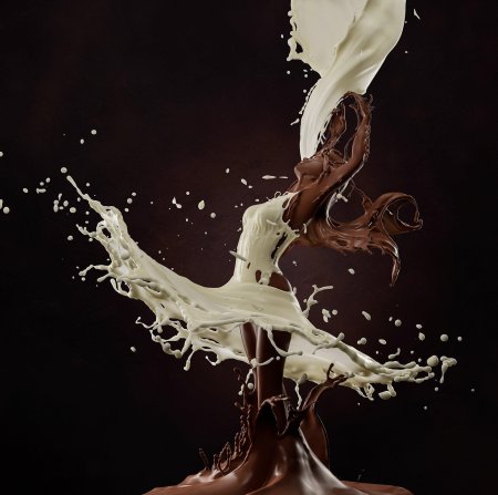 Молоко шоколад