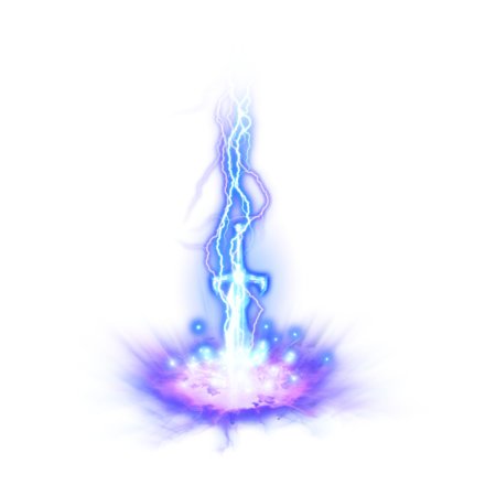 Магический свет без фона