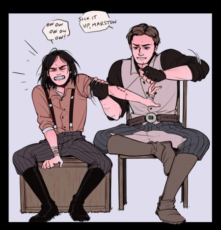 Джон марстон и артур морган