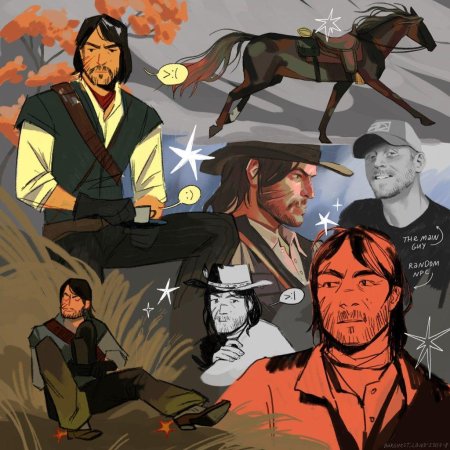 Rdr 2 артур морган и джон марстон