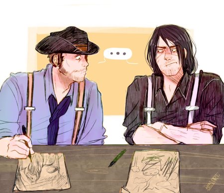 Артур морган и джон марстон