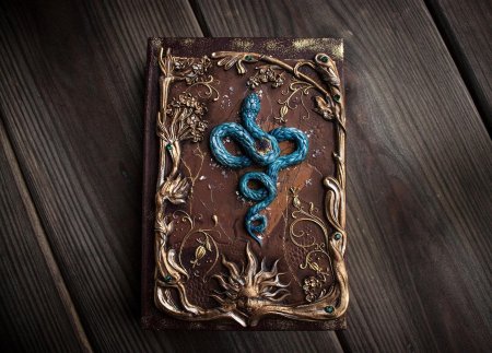 Обложка волшебной книги