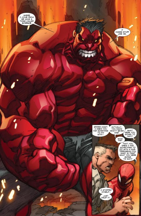 Красный халк марвел