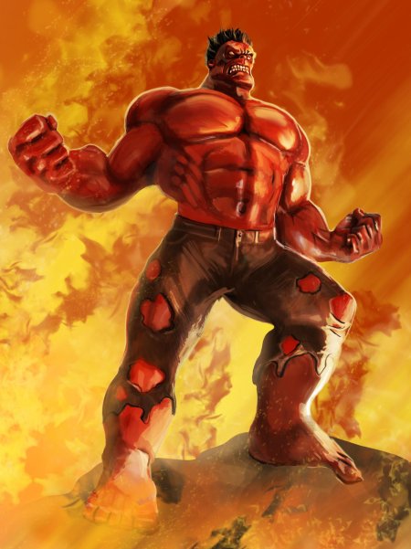 Красный халк марвел