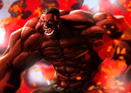 Красный халк марвел
