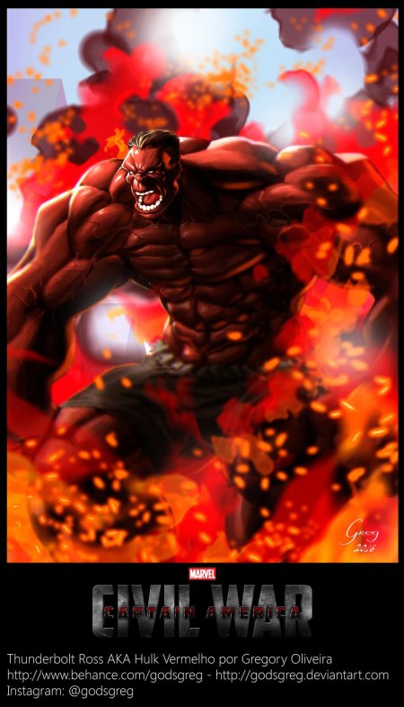 Красный халк марвел