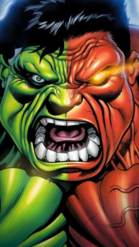 Халк зеленый марвел