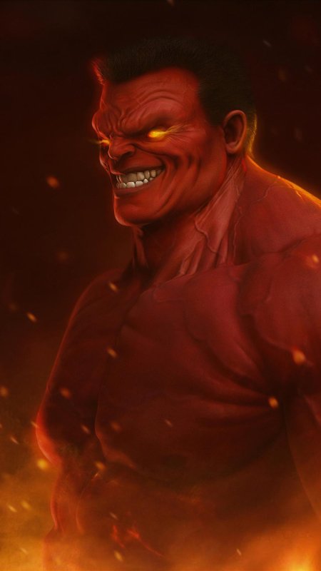 Красный халк марвел