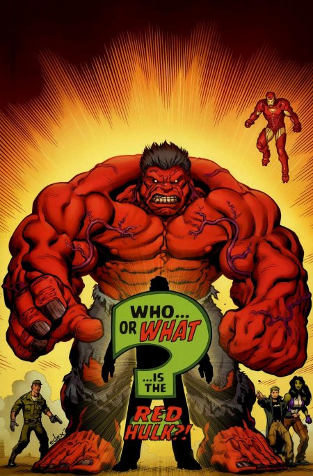 Красный халк марвел