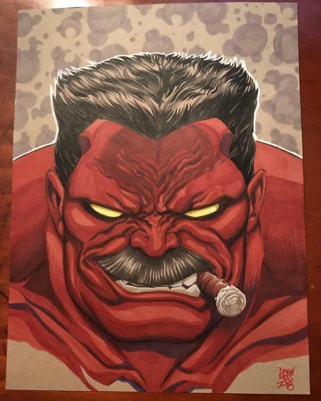 Красный халк марвел