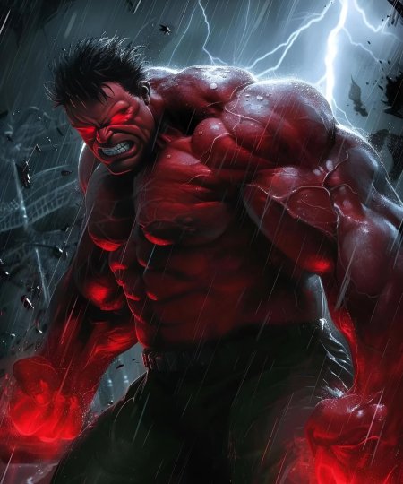 Красный халк марвел