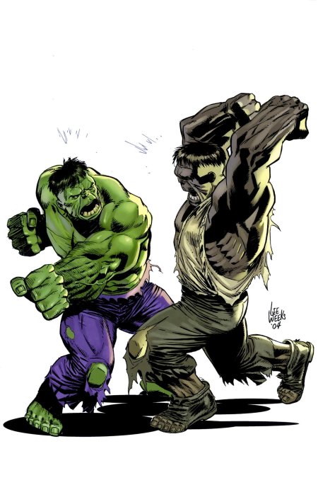 Серый халк марвел