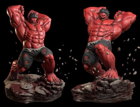 Красный халк марвел