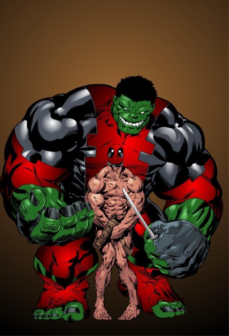 Дэдпул и халк