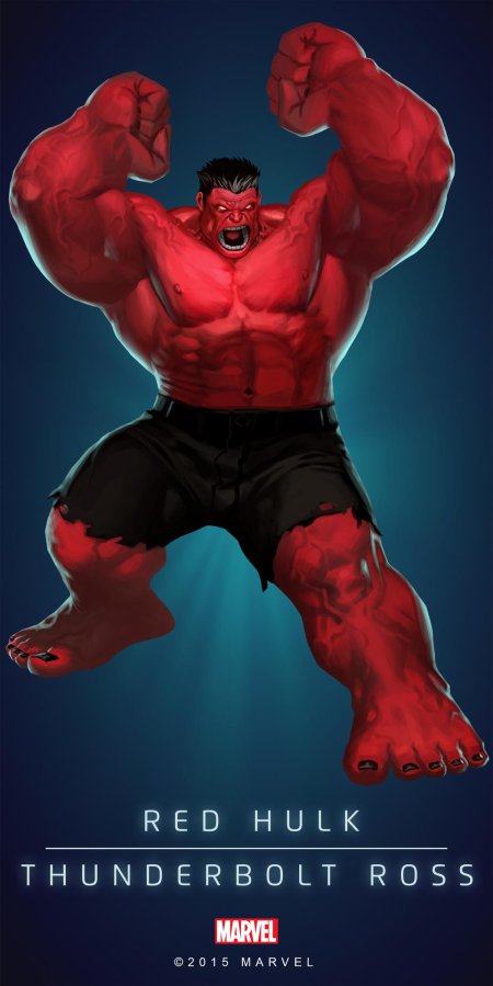 Красный халк марвел