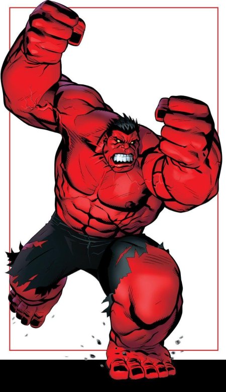 Красный халк марвел