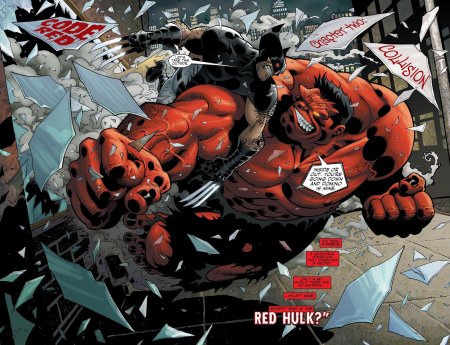 Красный халк марвел