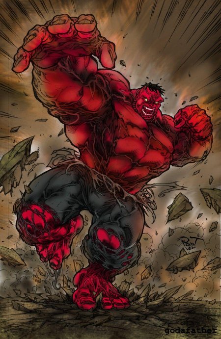 Красный халк марвел