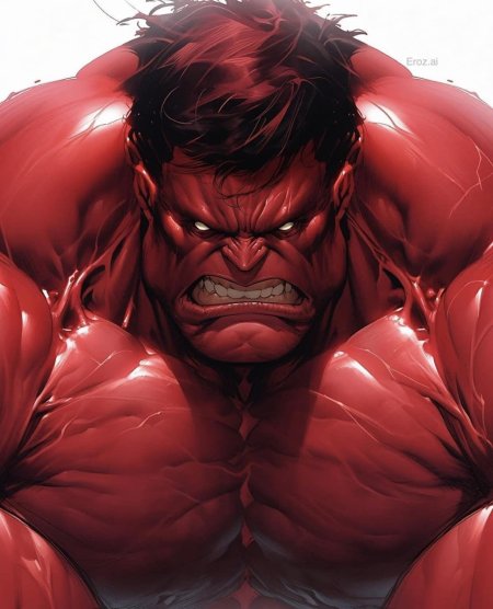 Красный халк марвел