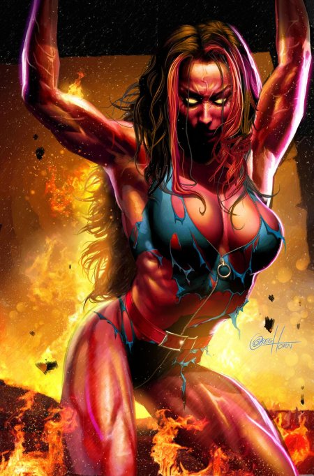 Бэтти женщина халк марвел