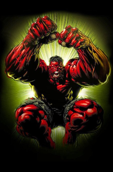 Красный халк марвел