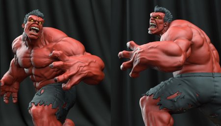 Красный халк марвел