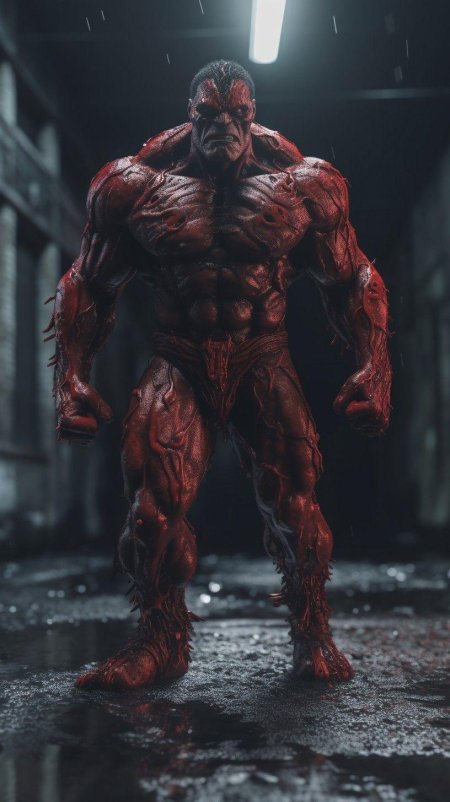 Красный халк марвел