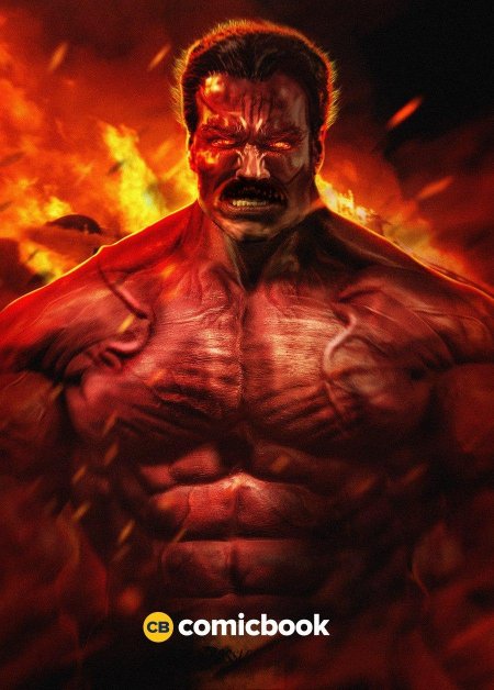 Красный халк марвел