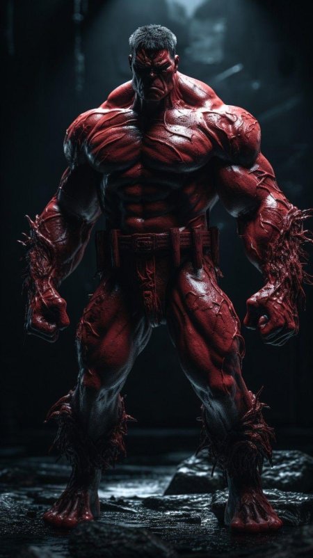 Красный халк марвел