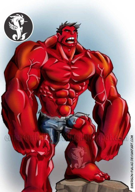 Красный халк марвел