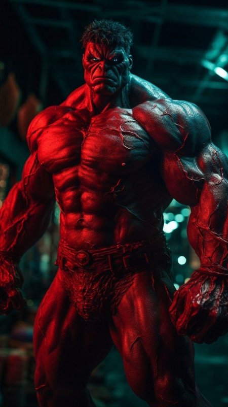 Красный халк марвел