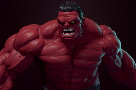 Красный халк марвел