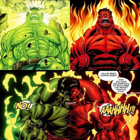 Красный халк марвел