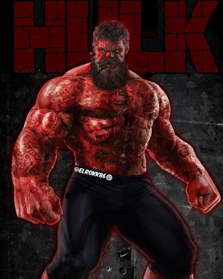 Красный халк марвел