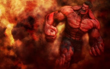 Красный халк марвел