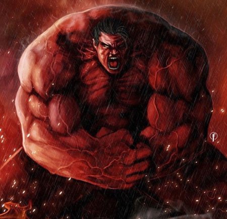Красный халк марвел