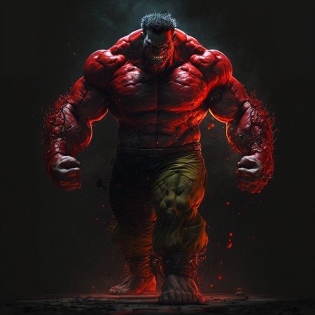 Красный халк марвел