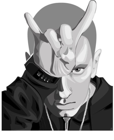 Эминем портрет