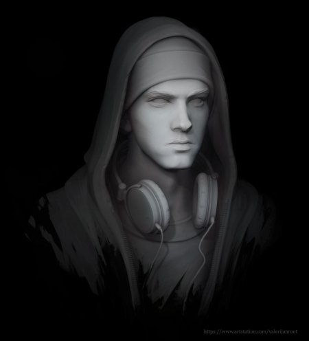 Эминем портрет