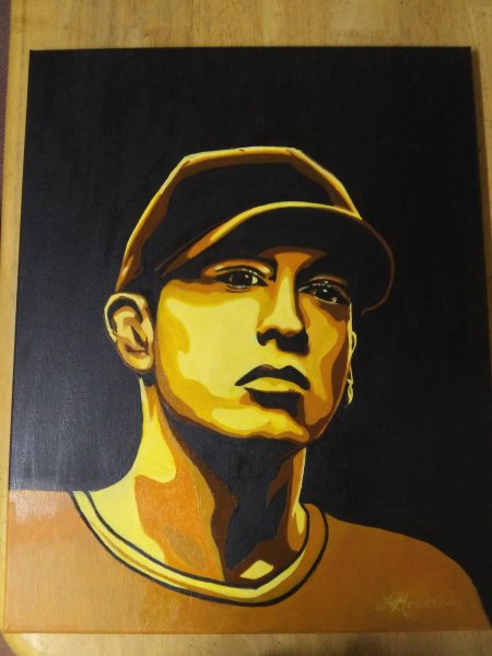 Эминем портрет