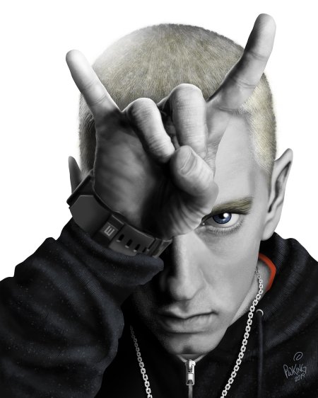 Эминем рожки