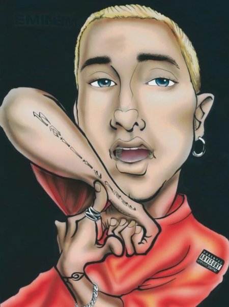 Эминем шарж